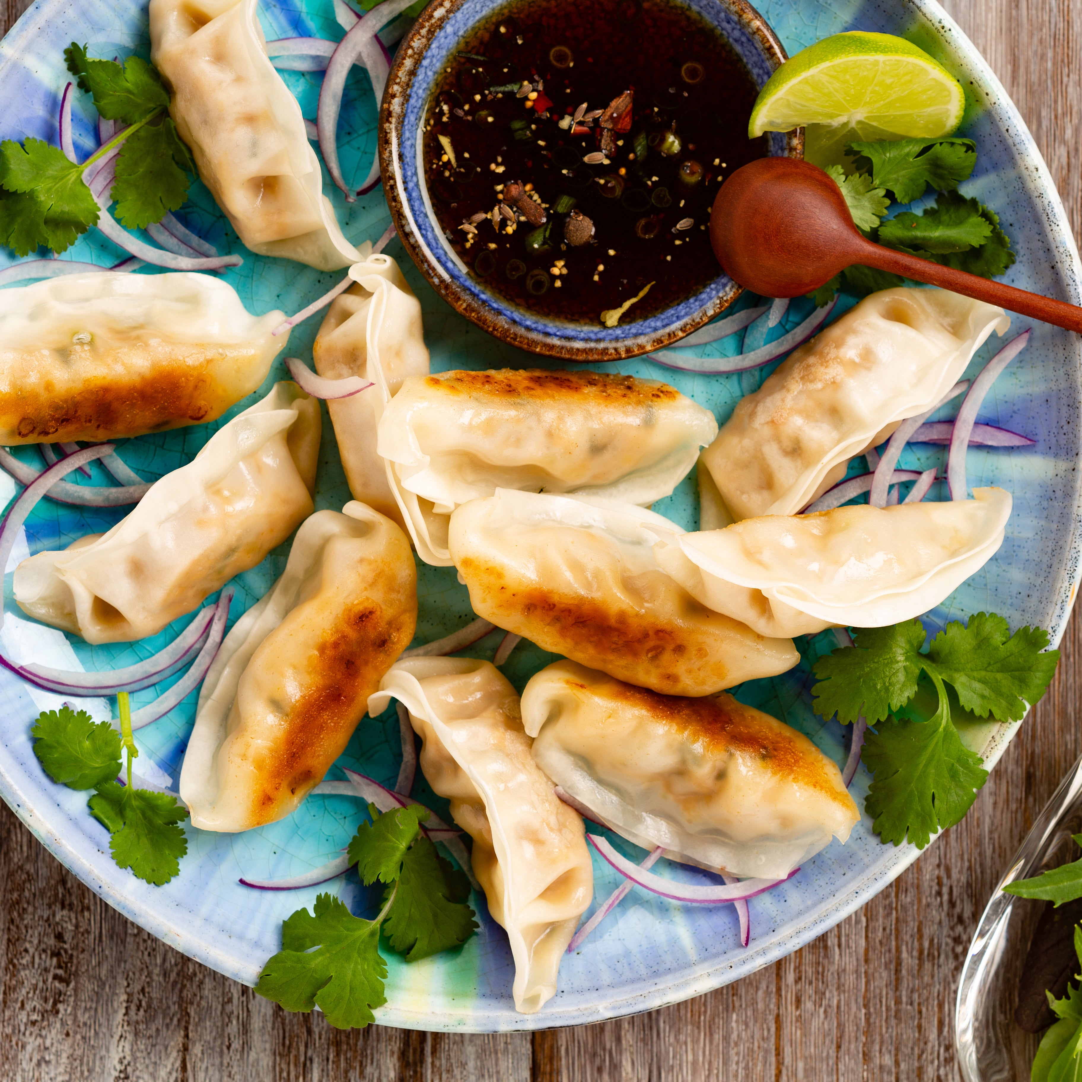 Grilled Gyoza
