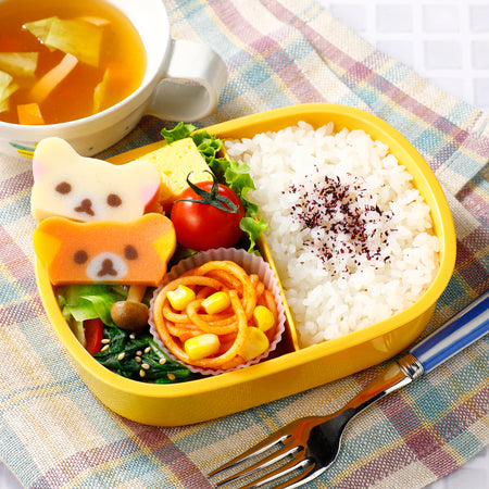 Lunch Box (Bento) with Kireteru Rilakkuma Kamaboko